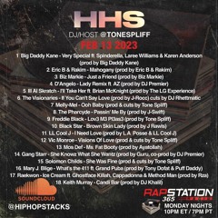 Hip Hop Stacks with Tone Spliff - 02/13/23 (Valentine's Show)