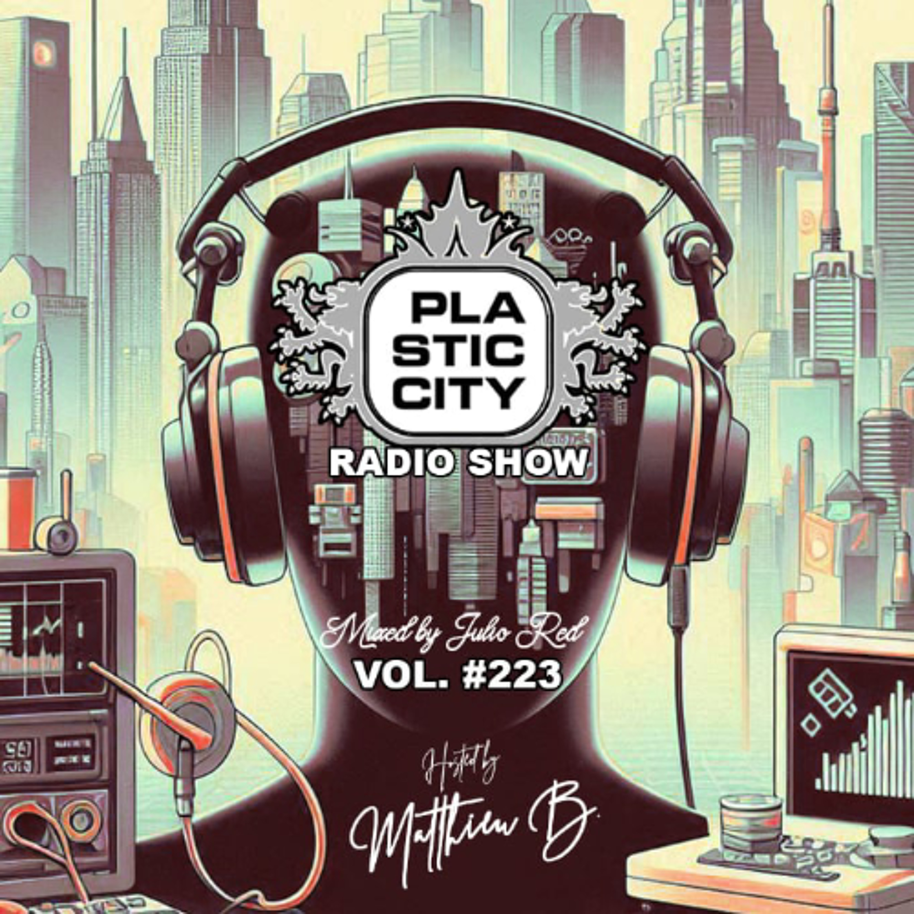 PLASTIC CITY RADIO SHOW #223 by J.Red  (01/02/2026) episode artwork