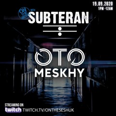 On The Sesh with Subteran - Live stream event, 19-09-2020