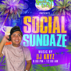 SOCIAL SUNDAZE @ SANDY TOES - DJ KRYZ & DJ BULLET (06/05/23