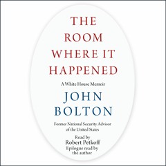 THE ROOM WHERE IT HAPPENED Audiobook Excerpt