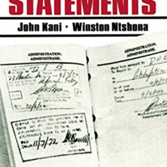 Get EBOOK 📒 Statements by  Athol Fugard,John Kani,Winston Ntshona [PDF EBOOK EPUB KI