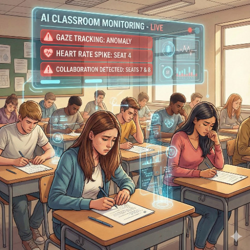 AI-Powered Classroom Cheating Detection: Real-Time Proctoring Using Computer Vision and YOLOv8.