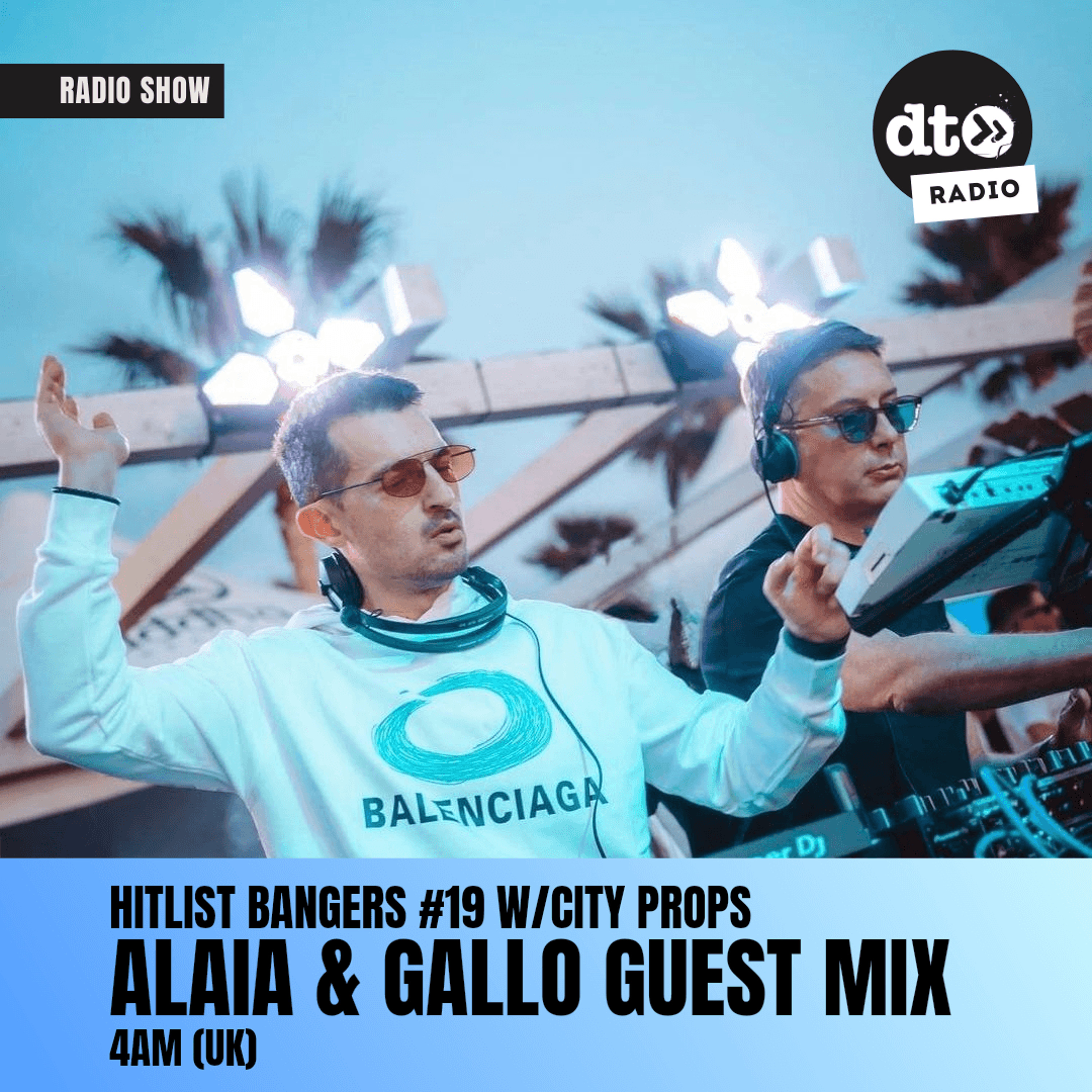 Hitlist Bangers #19 w/City Props/Alaia & Gallo guest mix episode artwork