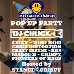 DJ Chuck-E & MC Stance - Live Old Skool Set @ OSU Pop Up Party - The Studio, Swansea, 28/09/24