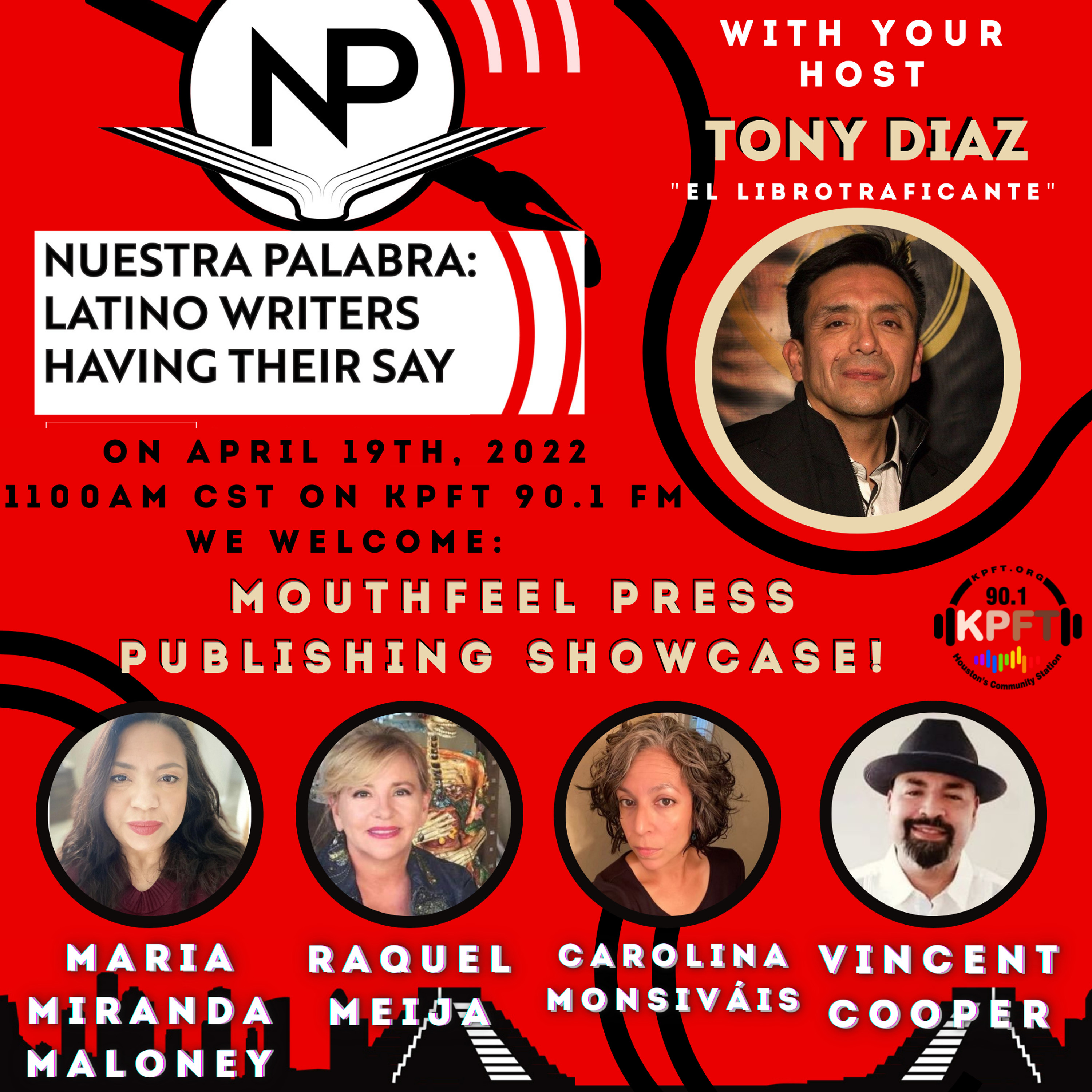 Nuestra Palabra: Latino Writers Have Their Say w/ Tony Diaz