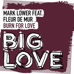 Mark Lower feat. Fleur De Mur ‘Burn For Love’