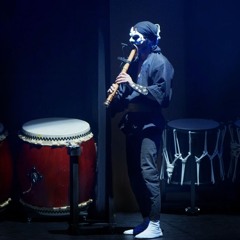 Shakuhachi flute solo by TOKINARI YAHIRO at TAIKO Concert Nights 2024 - sound healing meditation