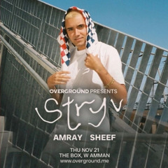 Live Opening Set @ Overground Amman - Stryv | 21.11.24