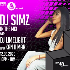 DJ SIMZ on BBC ASIAN NETWORK (DJ Limelight and Kan D Man)