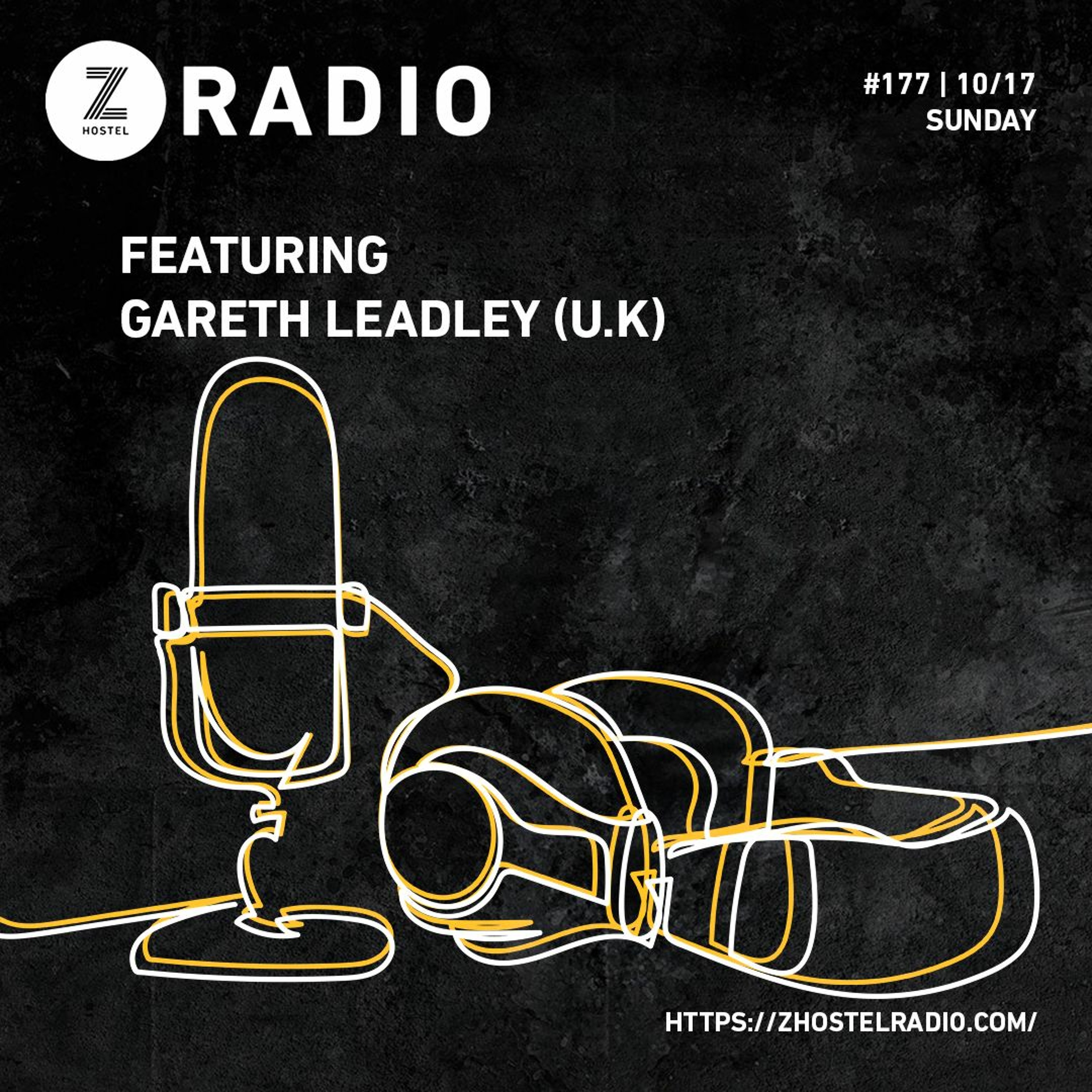 177. Z RADIO With GUEST GARETH LEADLEY (U.K - OCT 24 2021 episode artwork