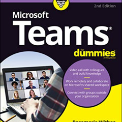 Get PDF 📝 Microsoft Teams For Dummies by  Rosemarie Withee [EPUB KINDLE PDF EBOOK]