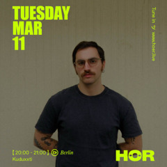Kuduxxti │HÖR Berlin ─ March 11, 2025