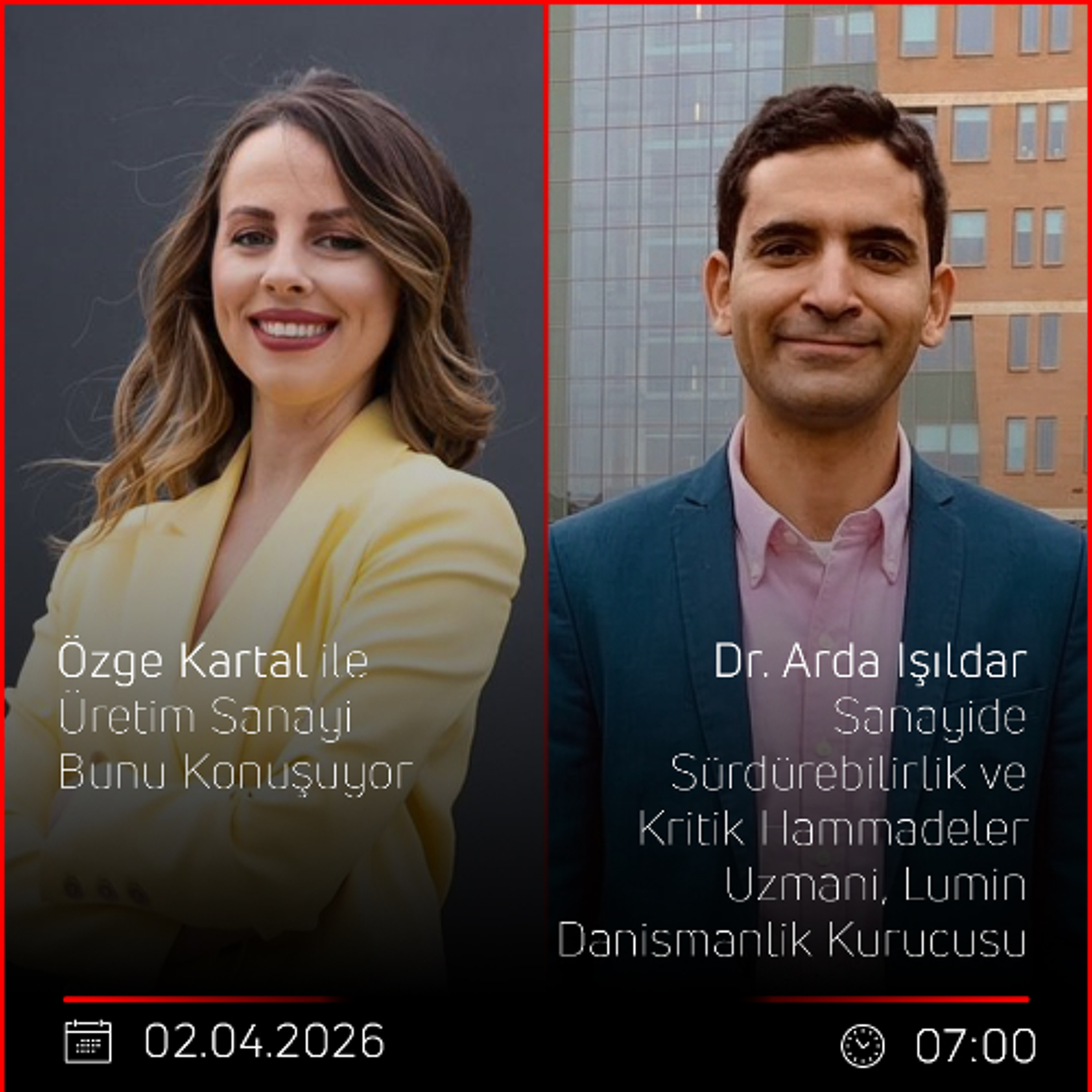 Dr. Arda Işıldar - Özge Kartal ile Üretim Sanayi Bunu Konuşuyor episode artwork