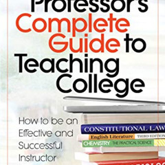 [VIEW] PDF 📍 The Adjunct Professor's Complete Guide to Teaching College by Anthony F