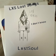I Don’t Know