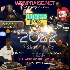 DJ Roan 59 Minute Gospel House Mix 12-31-21 WRNPraise.net