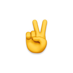 peace sign + boogie (corda)