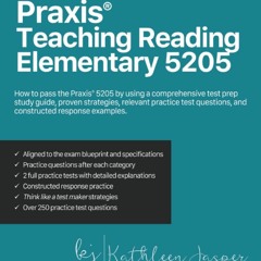 EPUB Download Praxis Teaching Reading Elementary 5205 How To Pass The