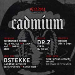 DJ TiroX Live@ Cadmium 07.12.2024 Mauerpfeiffer Keller Closing