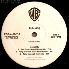 k.d lang - Sexuality (House Remix)