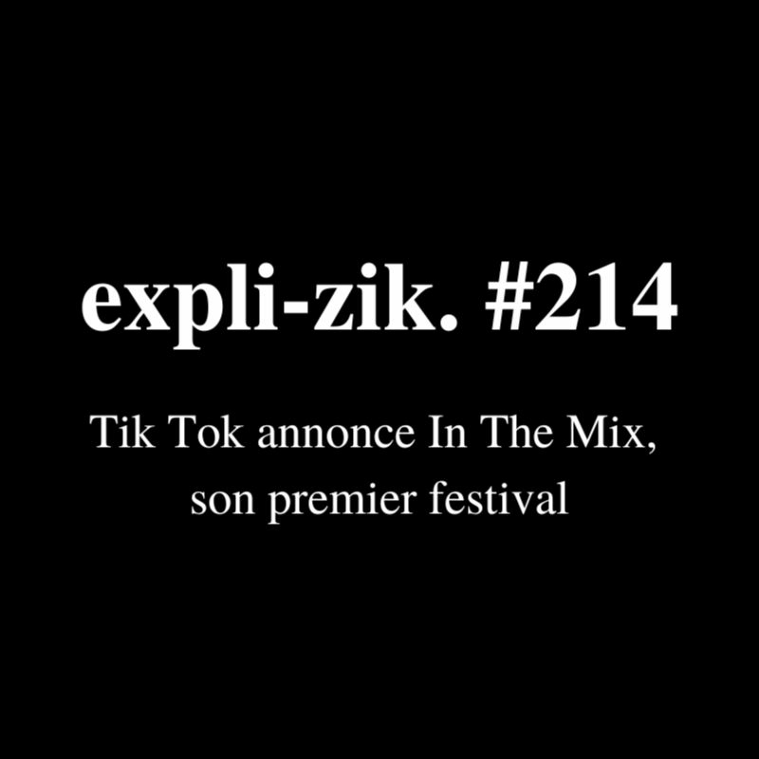 Tik Tok annonce In The Mix, son premier festival
