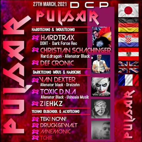 DCP Pulsar 2021 - Techno - Acidtechno - Hardtechno & Industrial techno
