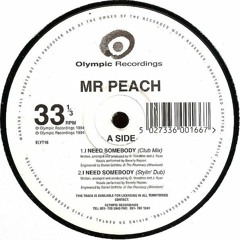 Mr Peach – I Need Somebody (Stylin’ Dub) (1994)