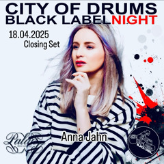Anna Jahn@Palais Club München - Closing Set (City of Drums Blacklabelnight)
