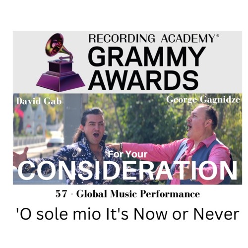 David Gab & George Gagnidze Single Duet 'O sole mio It's Now or Never