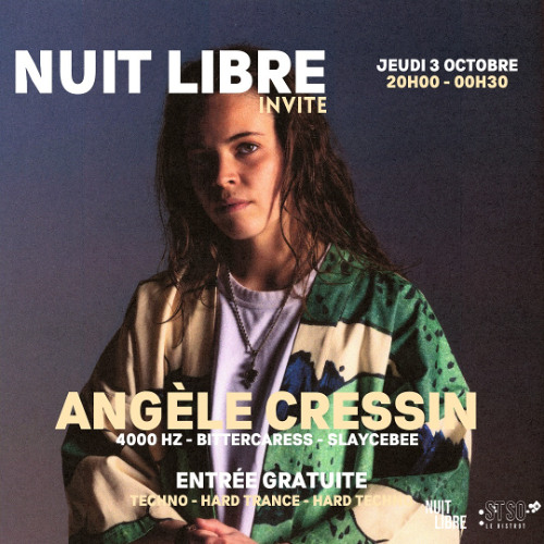 Angèle Cressin @ Gare Saint-Sauveur in Lille, France for Nuit Libre｜03.10.2024