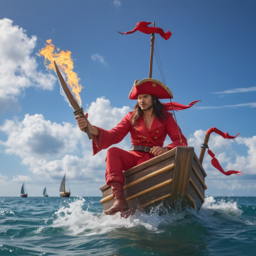 Pirate on Fire (Pyropirate)