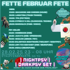 NightPsy - DarkPsy // FetteFebruarFete // Wohnprojekt LH 2 Tübingen