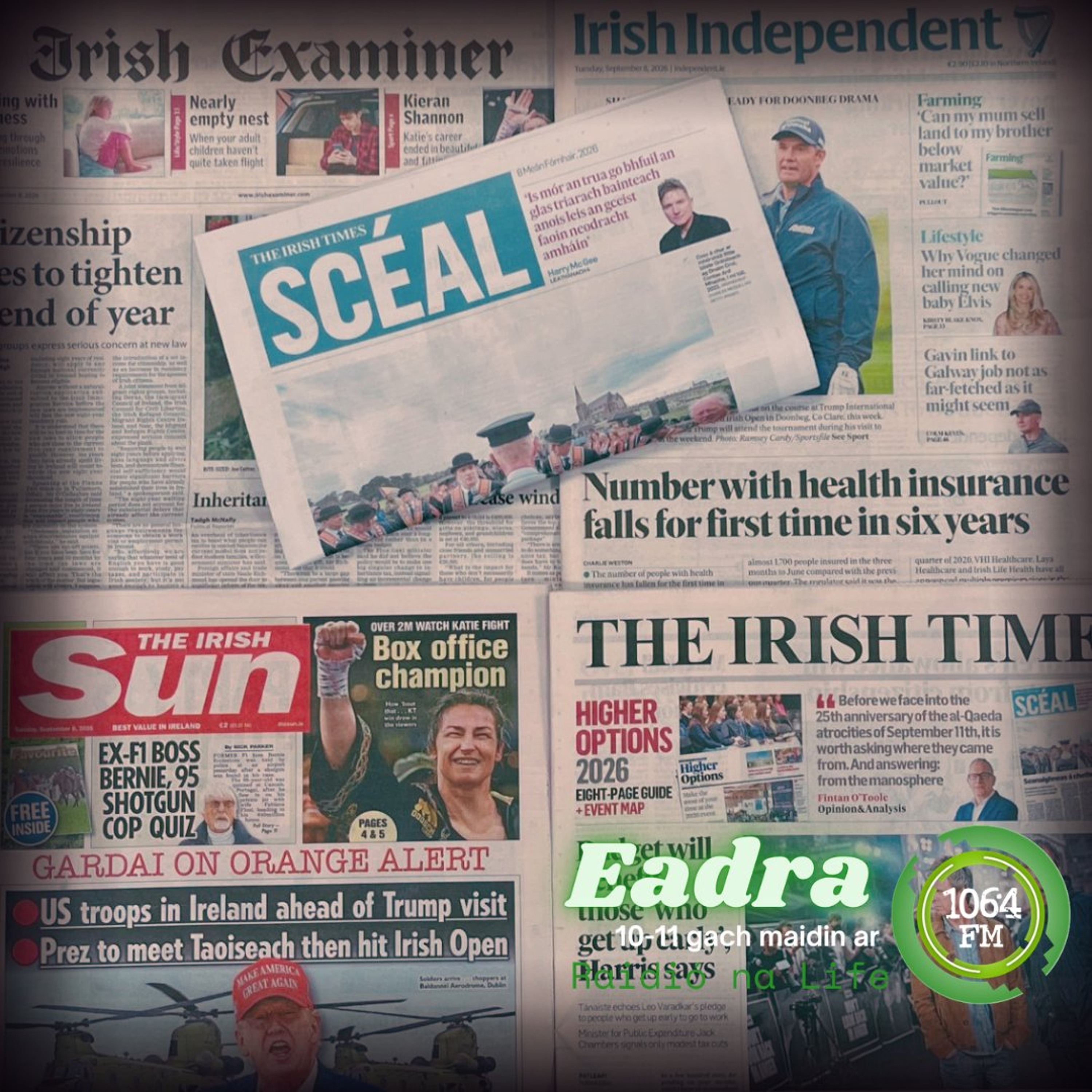 Nuachtáin na Máirt - 8 Meán Fómhair 2026