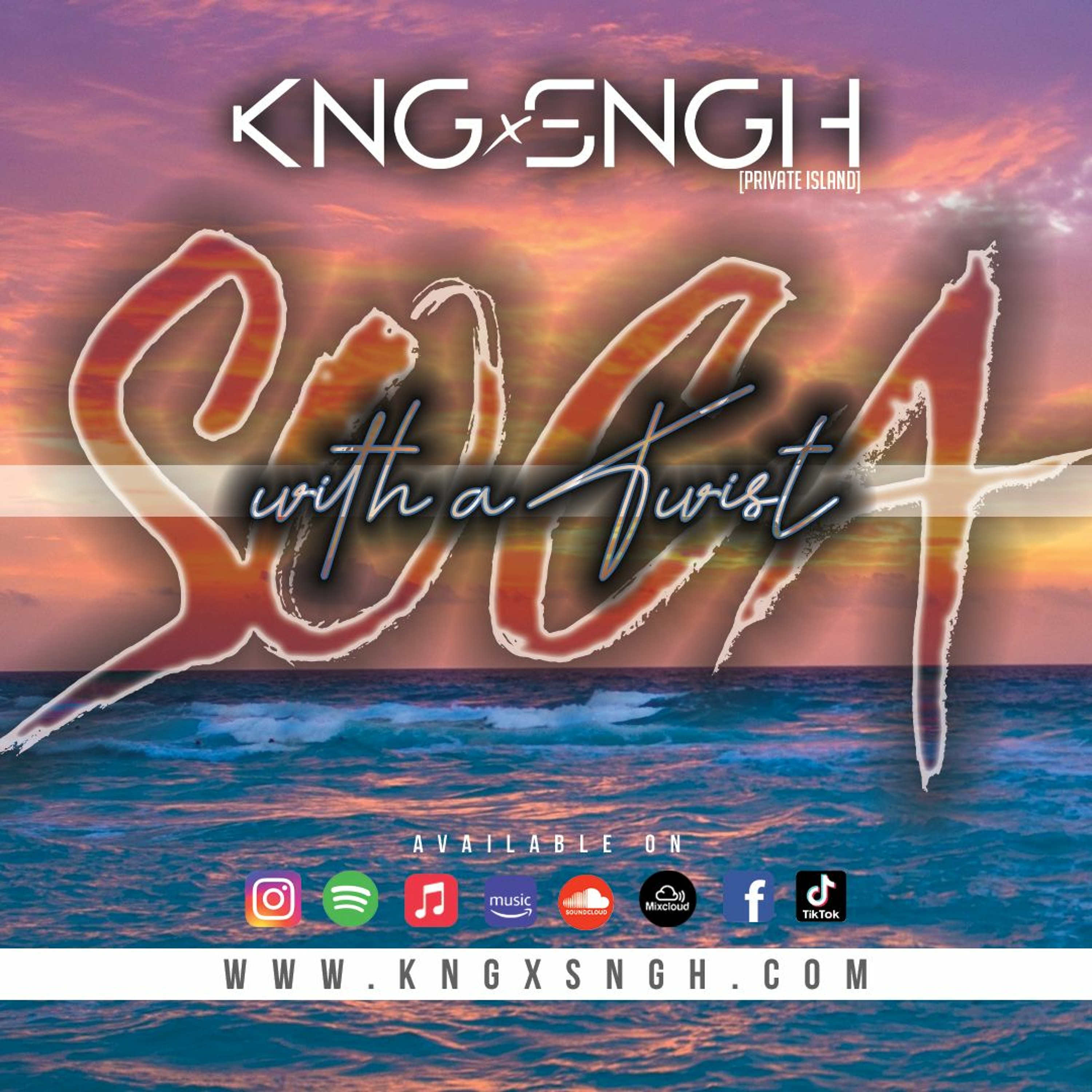 Soca With a Twist ep02 [LIVE WEDNESDAYS ON TIKTOK @kngxsngh] | www.kngxsngh.com episode artwork