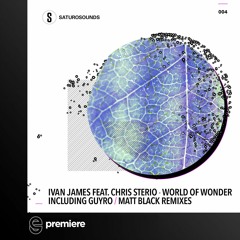 Premiere: Ivan James Feat. Chris Sterio - World Of Wonder (Matt Black Remix)- Saturo Sounds