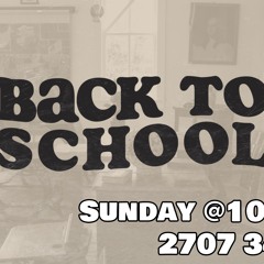 Back To School Part Two