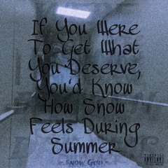 If You Were To Get What You Deserve, You Would Know How Snow Feels During Summer (REMIX)