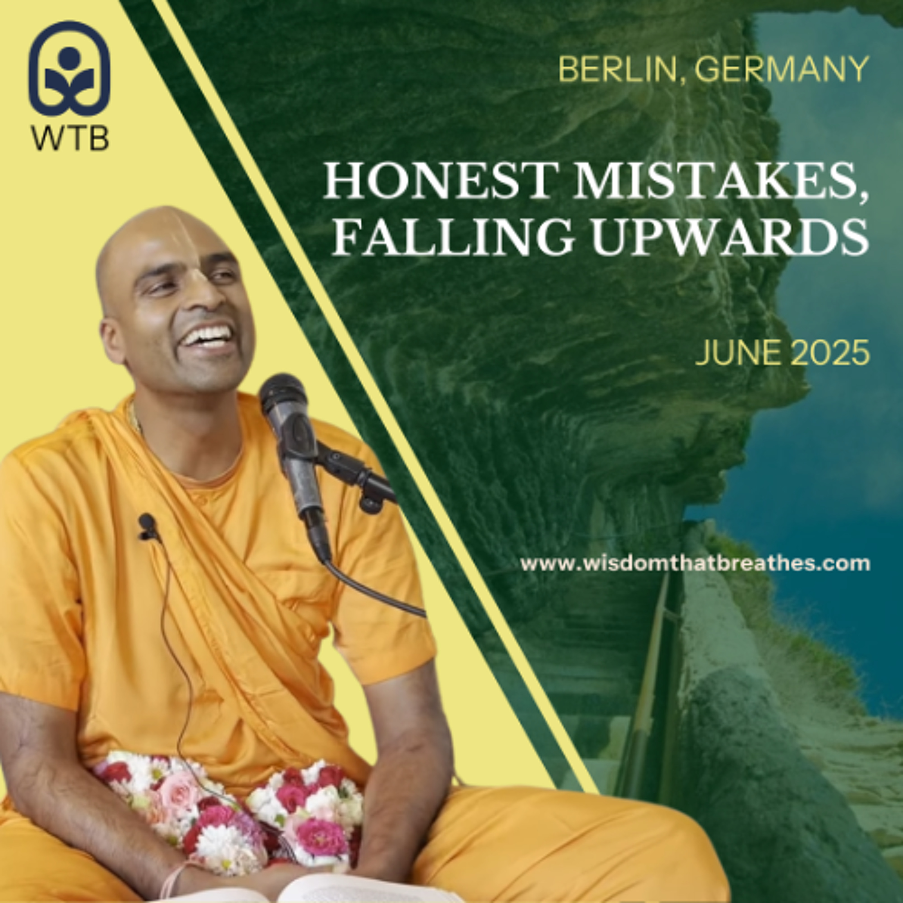 Honest Mistakes, Falling Upwards | BG 9.30 | Berlin, Germany | Svayam Bhagavan Keshava Maharaja