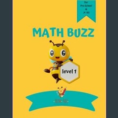 [Ebook]$$ 📚 Math Buzz Colored Copy | Level 1 for Pre-School and Jr. KG | Being Kids : Education fo