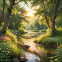 Lazy Summer River