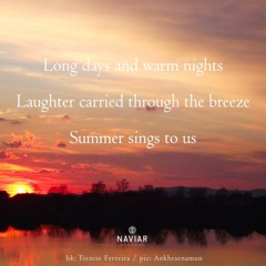 Long days and warm nights [naviarhaiku498]