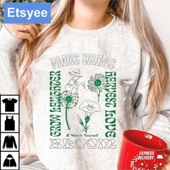 Plane Smiles And Watch Yourself Bloom Shirt