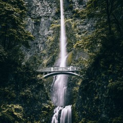 behind the waterfall lies the beginning