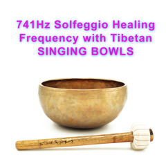 741 Hz Aura Cleanse with Tibetan Singing Bowls