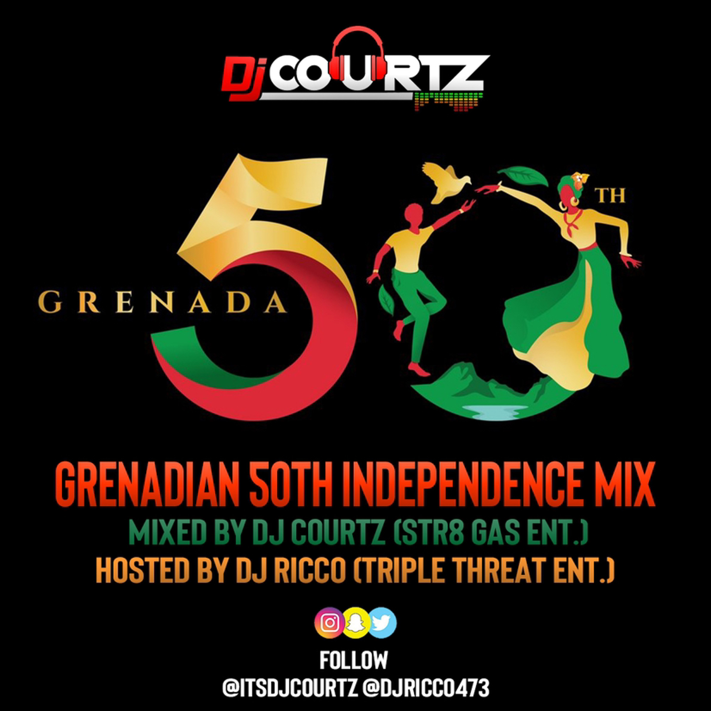 GRENADA 50TH INDEPENDENCE MIX | MIXED BY @ITSDJCOURTZ & HOSTED BY @DJRICCO473 episode artwork