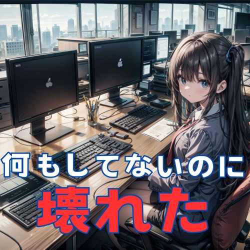 何もしてないのに壊れた