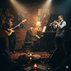 VJS 067 'Jazz Club' Jazz Blues Trio Composition