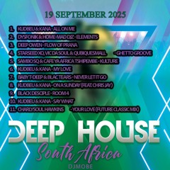 Deep Afro House Mix 19 September 2025 - DjMobe