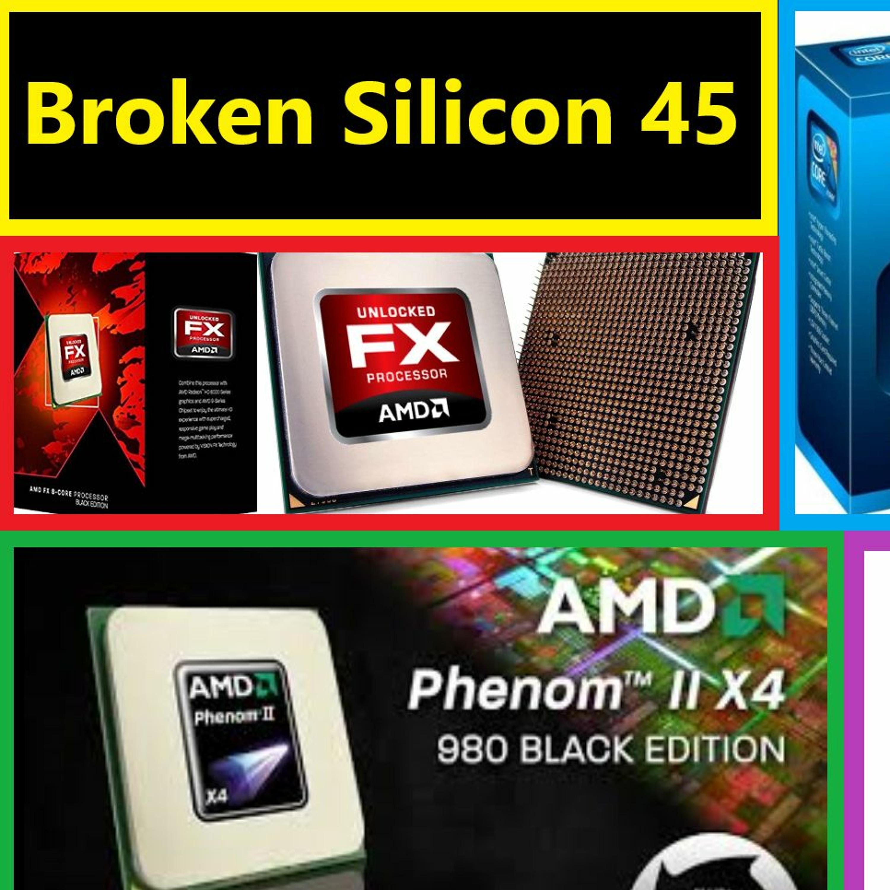 cover of episode 45. From Phenom II to Zen+ | Dan PC Building History